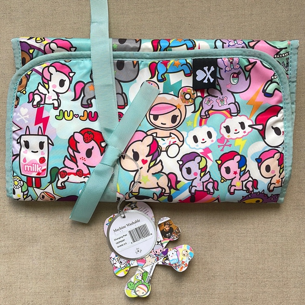 NWT Tokidoki jujube Unikiki 2.0 changing pad